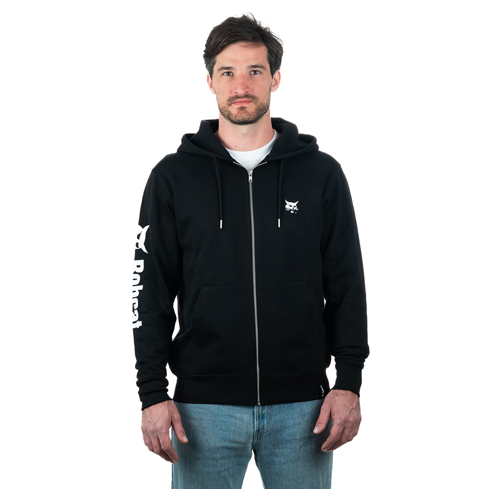 Full Logo Iconic Zip Hoodie | Bobcat Shop